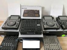 unboxindisplayPioneerDJMV10Pioneercdj3000playersPioneerddjflx4packedupdisplaywatsdj.jpg