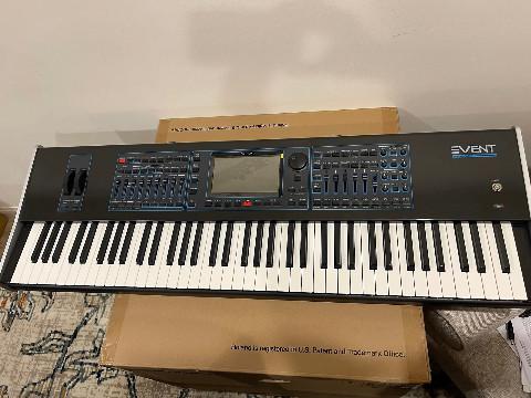 new Ketron EVENT 61 professional Arranger Workstation keyboard view.jpg