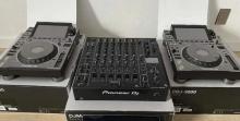 Pioneer CDJ-3000 Multi-Player, Pioneer DJM-A9 DJ Mixer, Pioneer DJM-V10 view.jpg